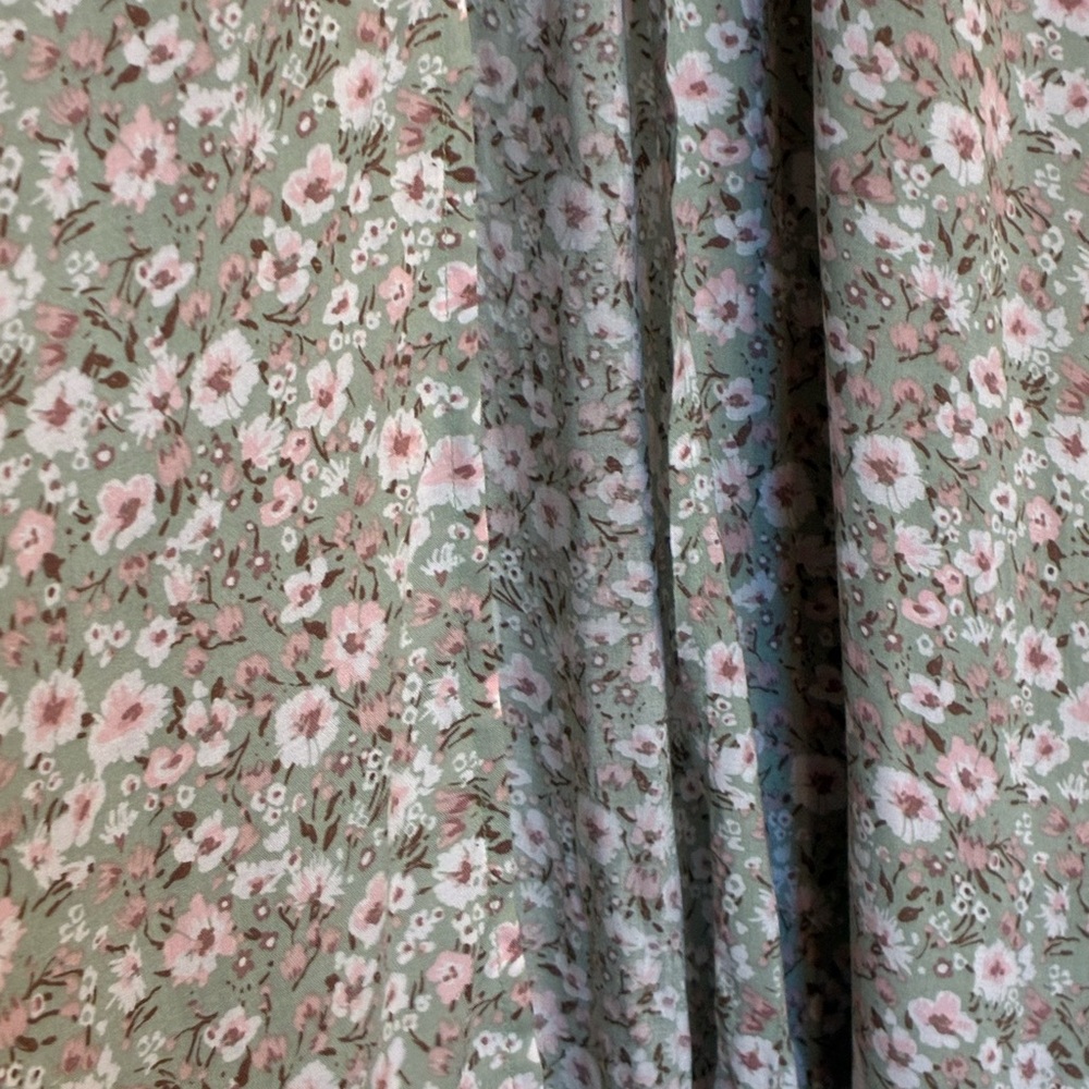 Altar'd State Green Floral Maxi Skirt - Picture 7 of 16